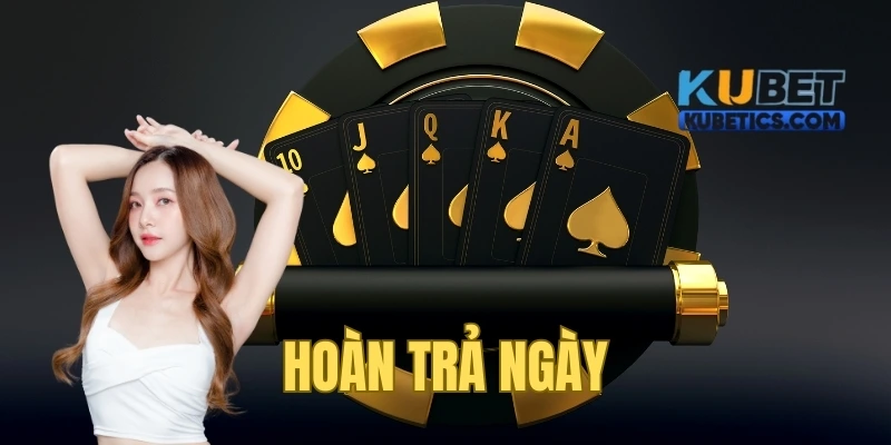Hoàn trả ngày lên đến 1% cho hội viên